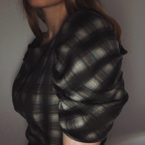 VINTAGE New York Plaid Dress - Picture 3 of 3